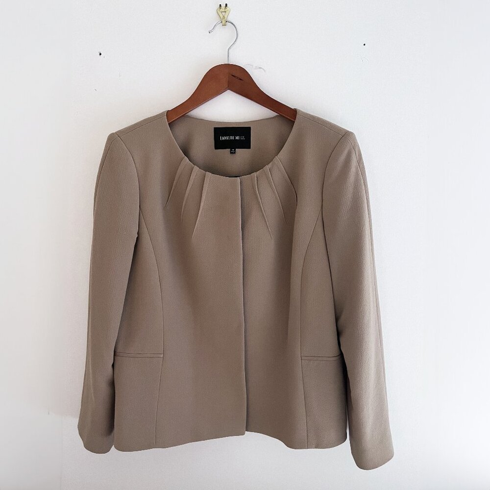 Lafayette 148 New York Tan Blazer